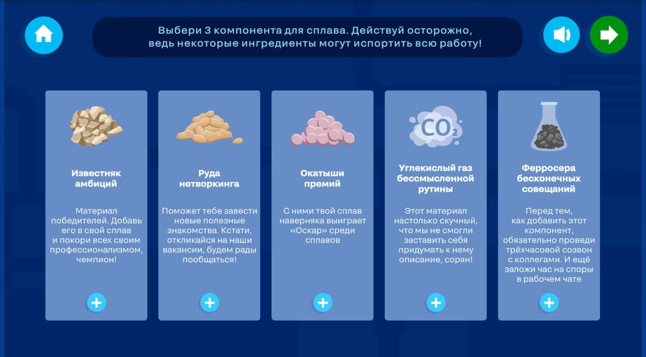 Выбор 3 компонентов из 5